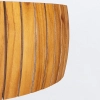 Okrągły plafon Barrel QN-BARREL-F-LED-50-TEAK LED 17W 3000K brązowy