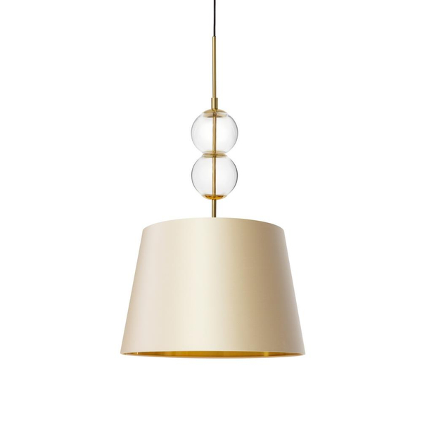 Wisząca lampa szampańska COCO 11104107 zwis ze szklanymi kulami