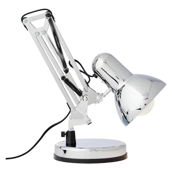 Biurkowa lampa regulowana Henry 92706/15 do gabinetu chrom