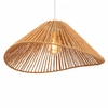 Lampa zwis pleciona Amalfi P0577 Maxlight sznurek do jadalni ekologiczna biała