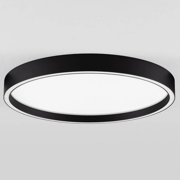 Plafon okrągły do salonu TOCACHE LE44873 LED 38W 2700-3000K czarny