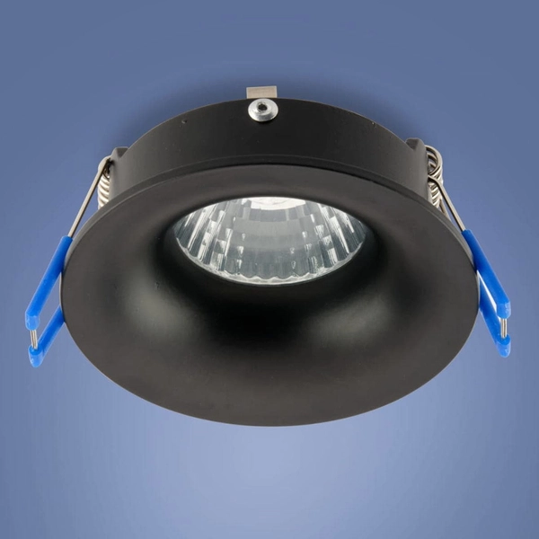 Oczko podtynkowe okrągłe Eye 3501 TK Lighting jednopunktowe IP44 czarne