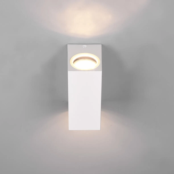 Lampa ścienna do ogrodu góra-dół ORVIE DL231204269 IP44 biała