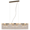 Kryształowa lampa wisząca Dune DIA005PL-06G Maytoni glamour złota