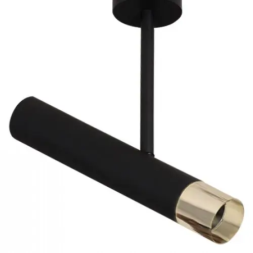 Punktowa sufitowa lampa 22028 LED 4W 3000K do jadalni czarny złoty