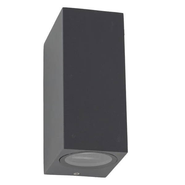 Naścienna lampa zewnętrzna Axis 10970 prostokątna IP44 szary