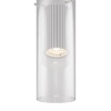 Szklana wisząca lampa tubka Dynamics MOD326PL-01W biała