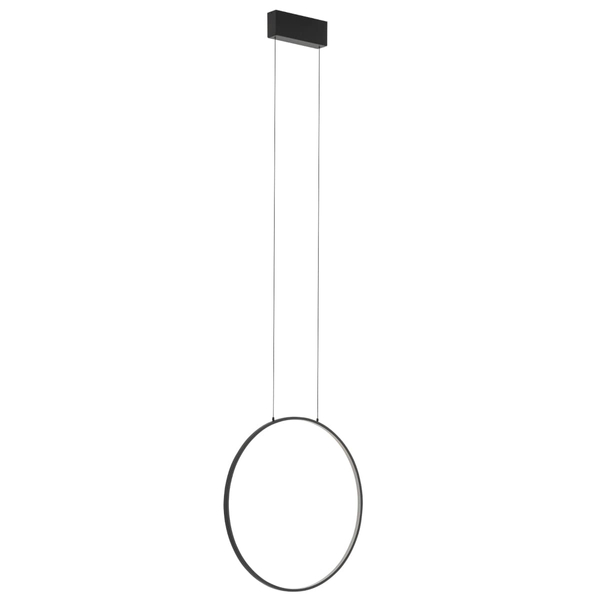 Ring lampa zwisowa Circolo 10860 Nowodvorski LED 18W 4000K czarna