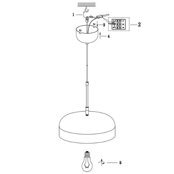 Wisząca LAMPA loftowa CAEN 107924 Markslojd metalowa OPRAWA regulowany ZWIS hygge mosiądz szara