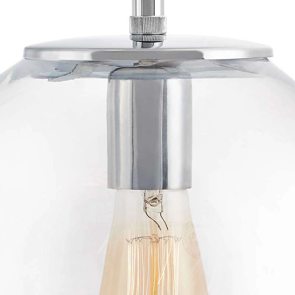 LAMPA wisząca AVIA M 10412109 Kaspa szklana OPRAWA zwis przezroczysty