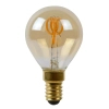 Żarówka bańka LED 49046/03/62 Lucide E14 3W 2200K 120lm bursztynowa