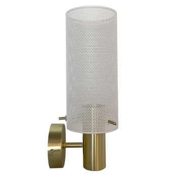 Kinkiet glamour tuba Tirana LP-945/1W WH Light Prestige do salonu biała