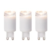 Zestaw 3 szt. żarówki G9 49097/09/31 LED 3W 2600-2700K 260LM białe