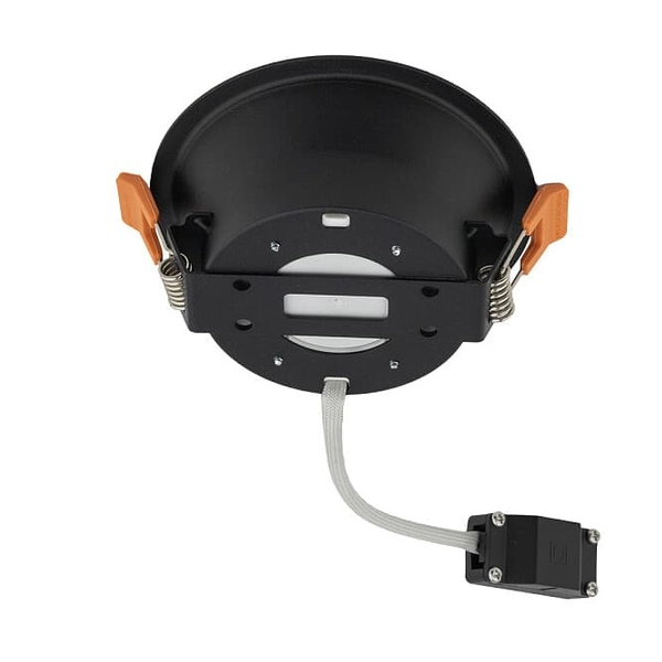 Okrągła lampa podtynkowa oczko Uno 10843 Nowodvorski kuchenna czarna