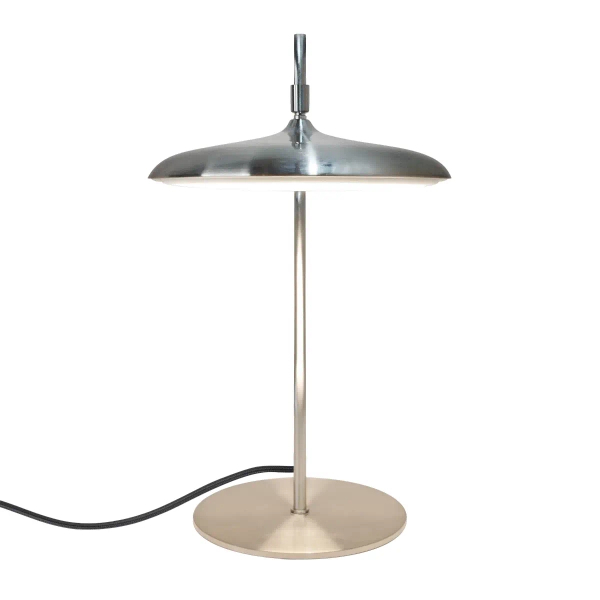 Ledowa stołowa lampa Artist 2520035034 LED 15W 3000K metalowy srebrny
