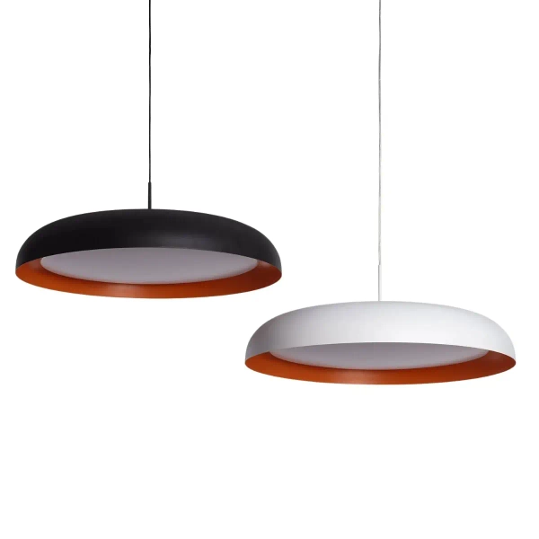 Nowoczesna lampa wisząca Solletico ABR-LWS28W LED 28W do kuchni czarna