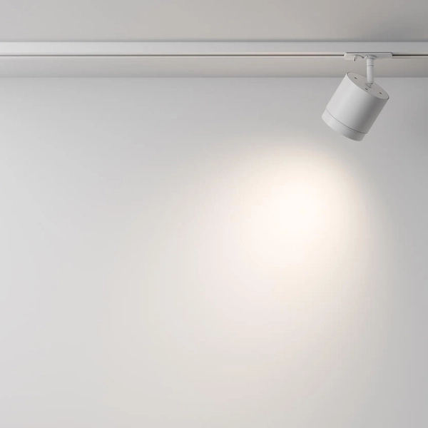 1-fazowa lampa do szyny Polar TR088-1-GX53-W sufitowa tuba biały