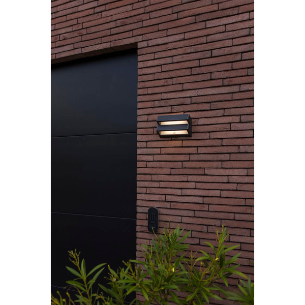 Lampa solarna na elewację BARLO 6915501335 LED 8,2W 3000K IP54 szara
