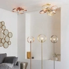 Lampa sufitowa do gabinetu Hoop 91935 Endon mosiądz miedziana nikiel
