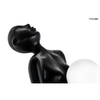 Lampa podłogowa Human MSE010100326 Moosee człowiek do salonu biała czarna