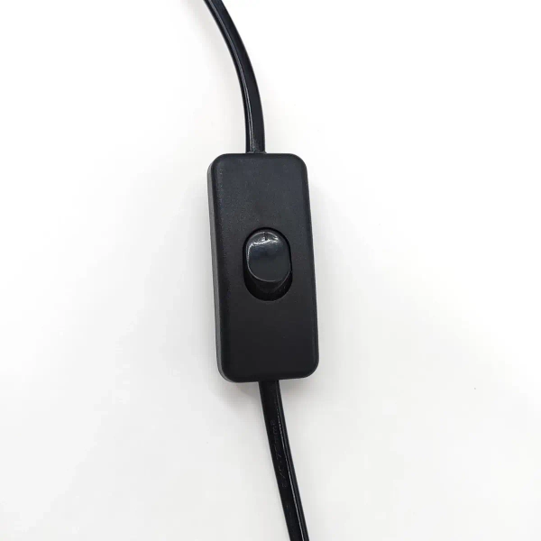 Kinkiet tuba na kablu Linea XT004P Step podwieszany czarny