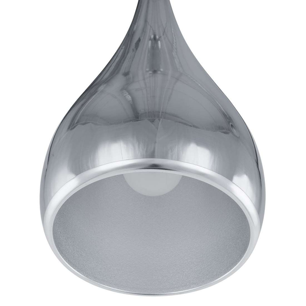 Łezka LAMPA wisząca ANON CHROM MA01986C-001 CH Italux metalowa OPRAWA zwis kropla chrom