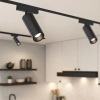Szynoprzewodowa lampa magnetyczna Tuya CCT ML2203 LED 9W CCT tubka czarny