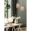 Stolikowa pleciona lampka Rike R51131036 RL Light boho naturalna drewniana