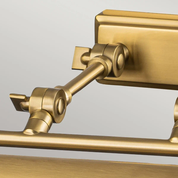 Podłużny kinkiet nad lustro Winchfield WINCHFIELD-PLL-AB mosiądz