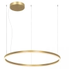 Wisząca nad stołem lampa 22240 LED 57W 3000K do jadalni ring złoty