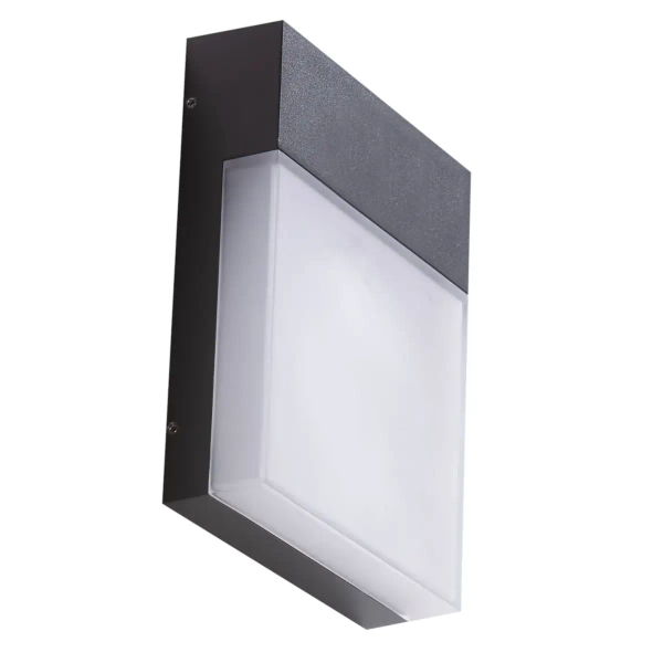 Zewnętrzny kinkiet ścienny Civita AZ4361 Azzardo LED 12W 2900K IP54 szara