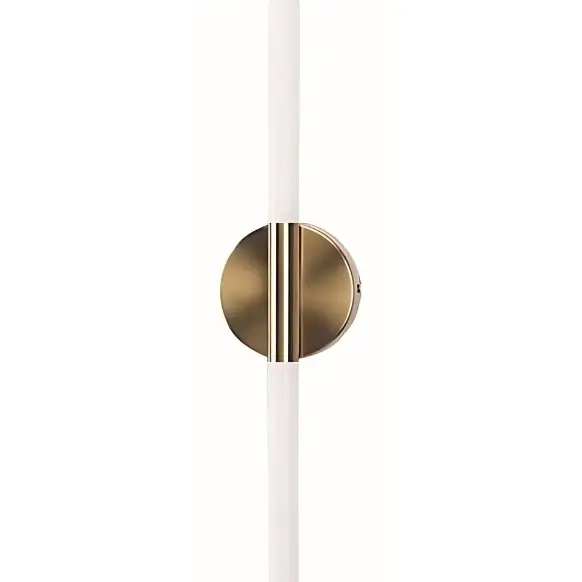 Podłużny kinkiet Linear KWL-Z LED 14W 3000K tuba złota