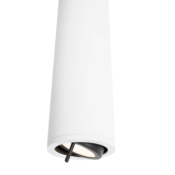 Sypialniany kinkiet tuba Laxer W0331 Maxlight góra-dół metalowy biały