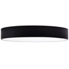 Przysufitowa lampa biurowa 137623620958 okrągła z czujnikiem ruchu czarna
