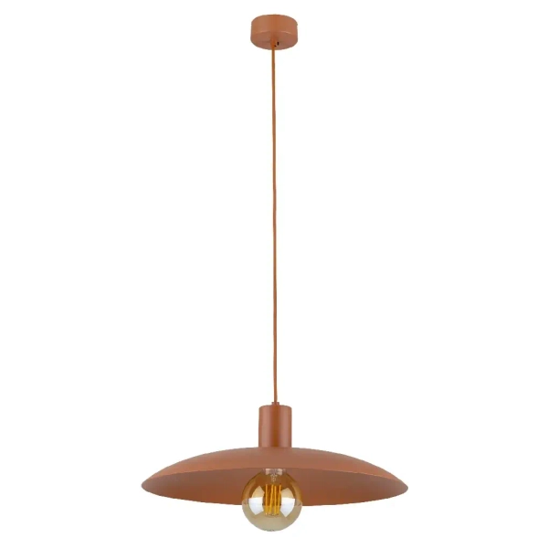 Zwisająca lampa do salonu Astra 10882 na kablu żarówka ceglany