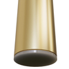 Minimalistyczna lampa wisząca Organic tuba LED 1W 3000K złota