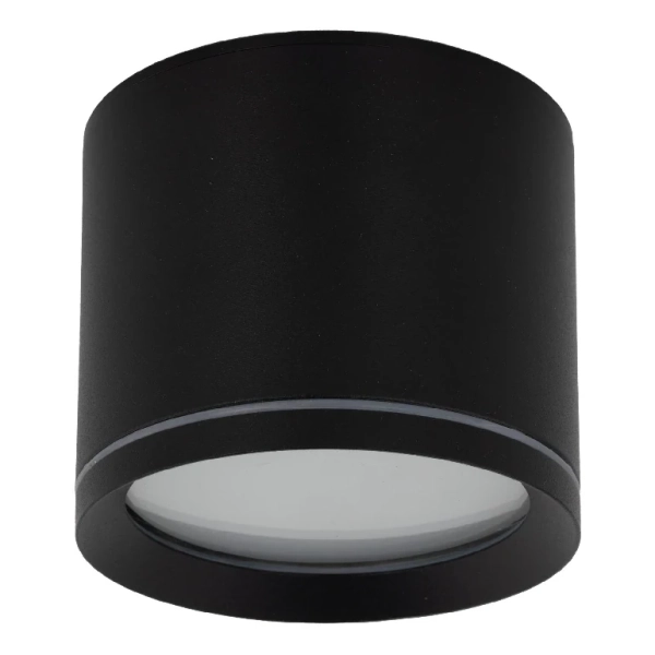 Lampa nad blat sufitowa Viwo 10594 tubka okrągła IP44 czarny