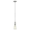 LAMPA wisząca HK-ZELDA-P-A-VS Elstead HINKLEY zwis szklana OPRAWA retro ZWIS podłużny mosiądz biały