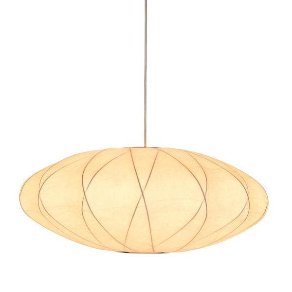 Eliptyczna lampa wisząca SILK ST-2334-60 Step elipsa zwis biały