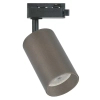 Industrialna lampa do szyn 3-obwodowych Pipe ML2335 tubka brązowy