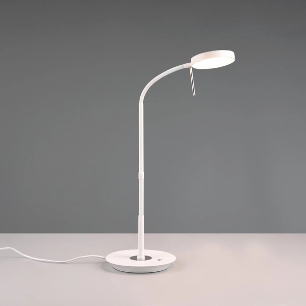 Ściemnialna lampka biurkowa NEMIO DL131523310 LED 12W 2300-4000K biały