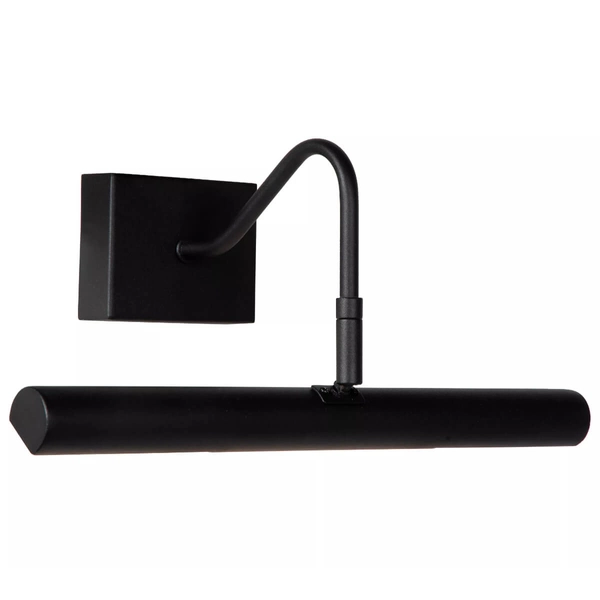 Czarna lampa ścienna Vinz kinkiet nad lustro do przedpokoju