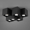 Lampa nasufitowa sypialniana FERNANDO 604900632 Trio kostki czarny