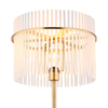 Podłogowa lampa do salonu GORLEY 15698SM glamour złota