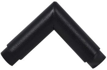 Złączka kątowa do lamp ściennych Rega K-ŁĄCZNIK Kaja czarny