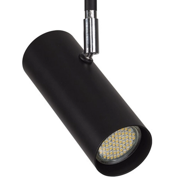 LAMPA sufitowa OKO 32595 Sigma regulowana OPRAWA metalowy reflektorek downlight tuba czarna