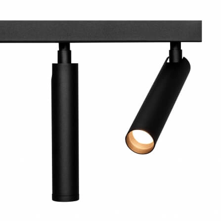 Lampa sufitowa z regulacją Roll 50924602 Kaspa LED 25,2W 3000K tuby czarne