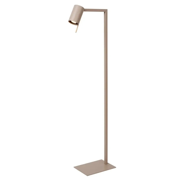 Podłogowa lampa do sypialni Lesley 03725/01/41 Lucide metalowa szara