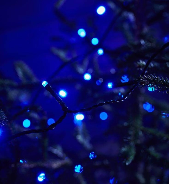 Choinkowe światełka girlanda 3m 200 LED 20W flash multikolor