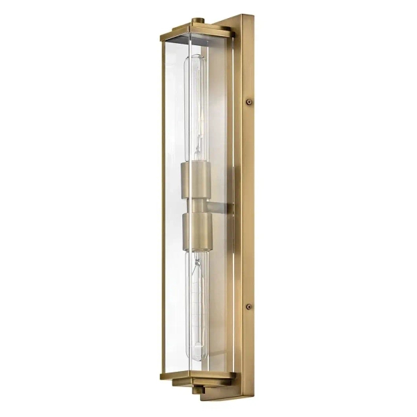 Łazienkowa lampa na ścianę Henri QN-HENRI-WB2-HB IP44 mosiądz
